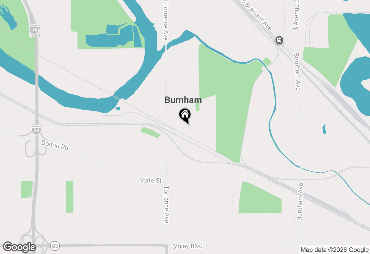 Map of 14241 S Marquette Avenue, Burnham, IL 60633
