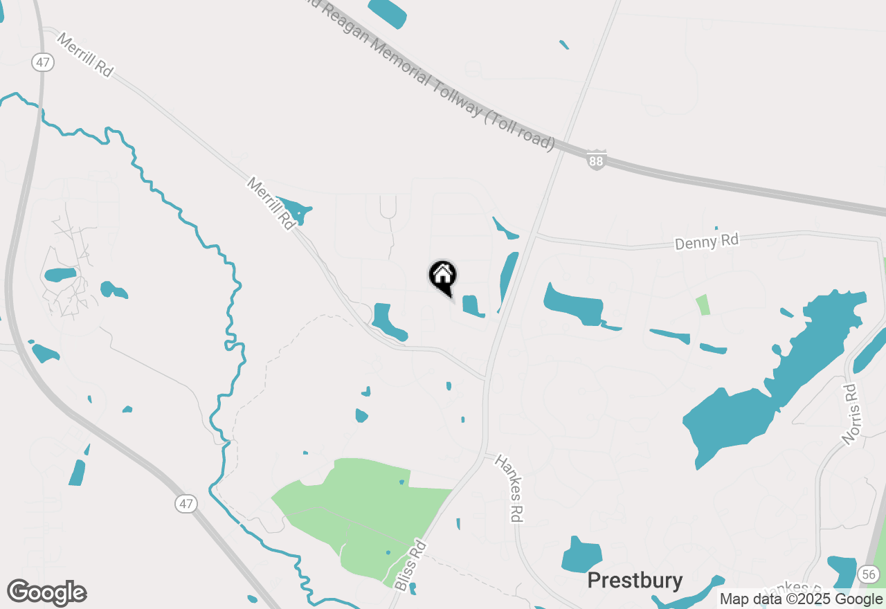 Map of 906 Elm Street, Sugar Grove, IL 60554