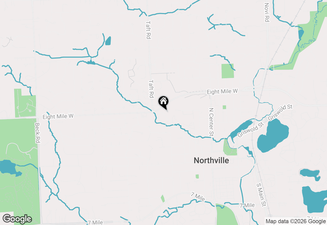 Map of D Randolph Street, Northville, MI 48167