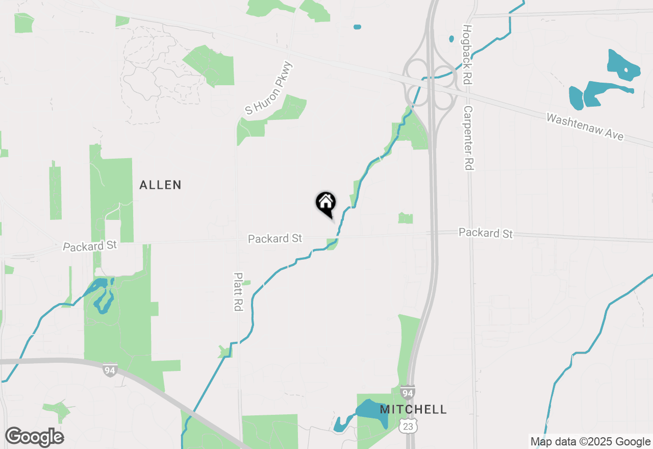 Map of 2834 Pittsfield Boulevard, Ann Arbor, MI 48104