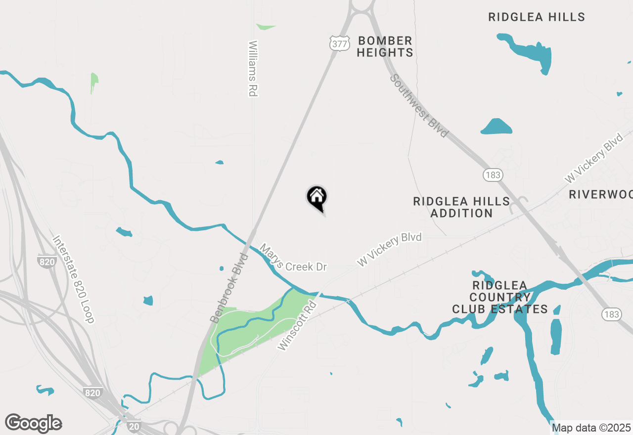 Map of 5000 Pamela Drive, Fort Worth, TX 76116