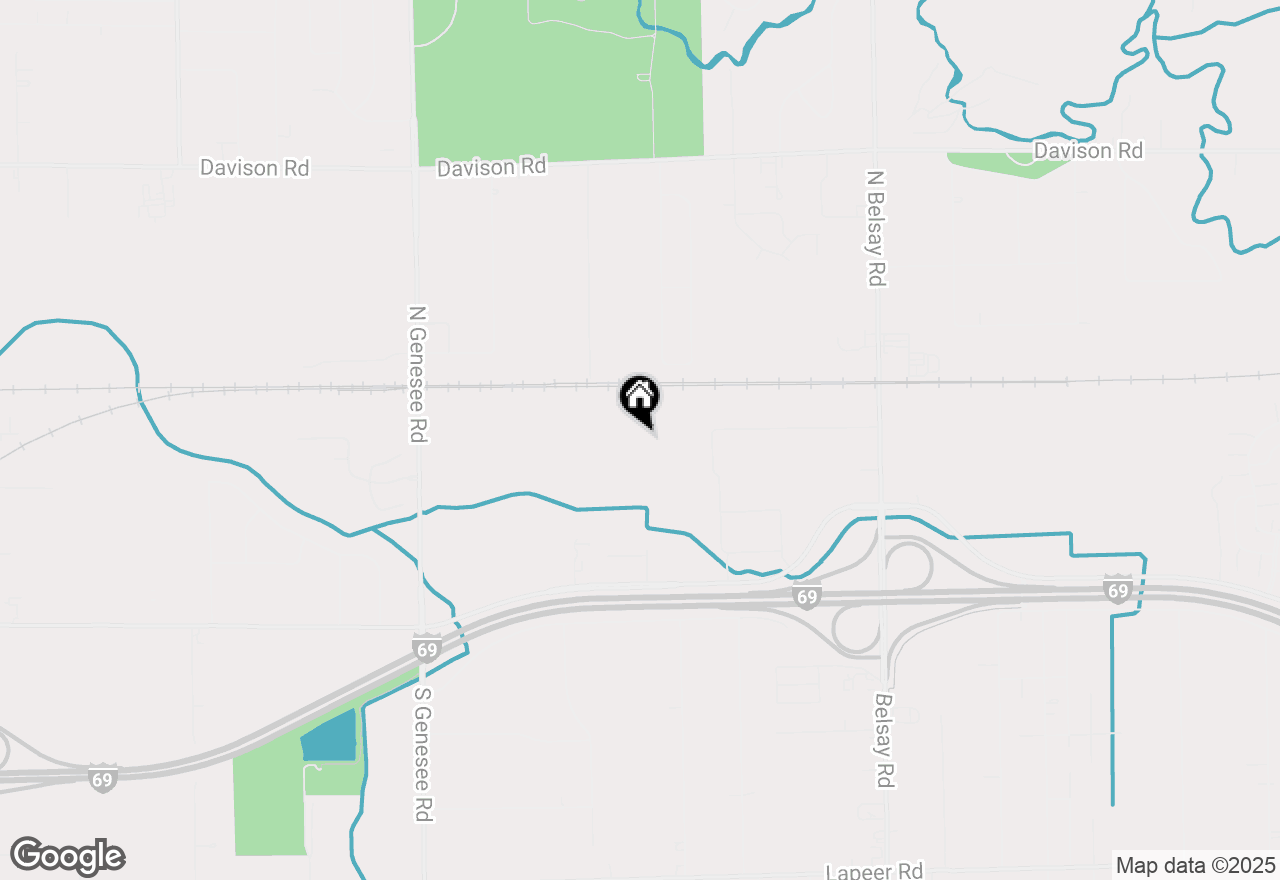 Map of V/L Howe, Burton, MI 48509