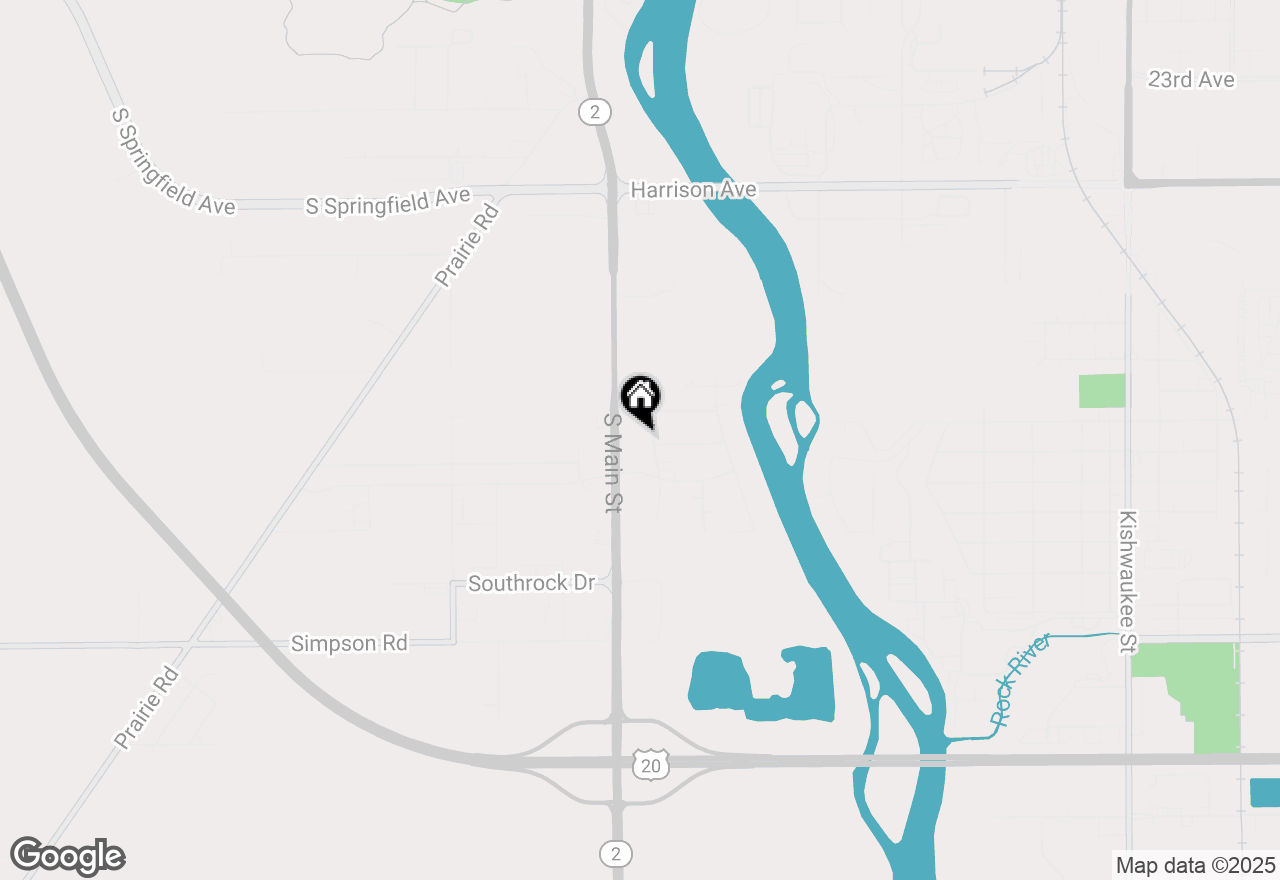 Map of 3619 Chippewa Avenue, Rockford, IL 61102