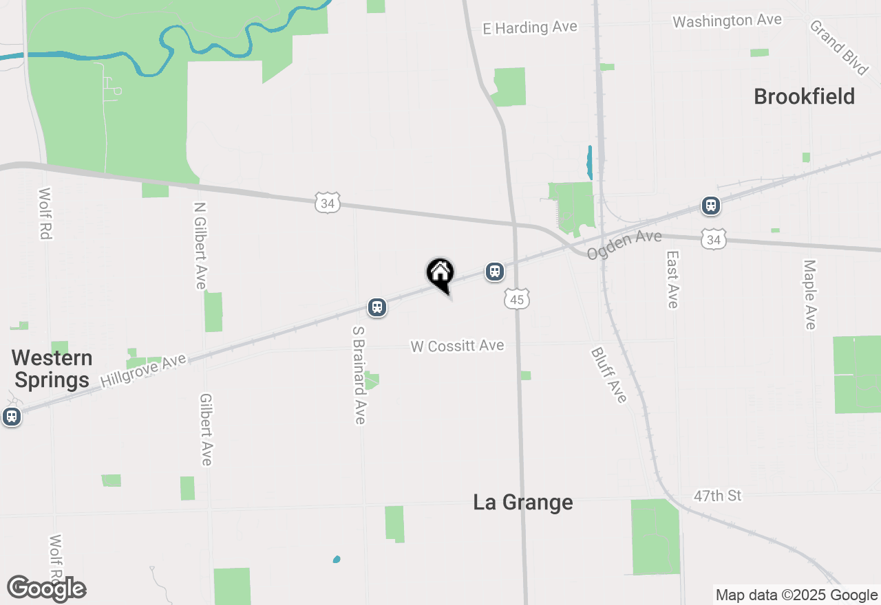 Map of 323 W Calendar Avenue #3G, La Grange, IL 60525