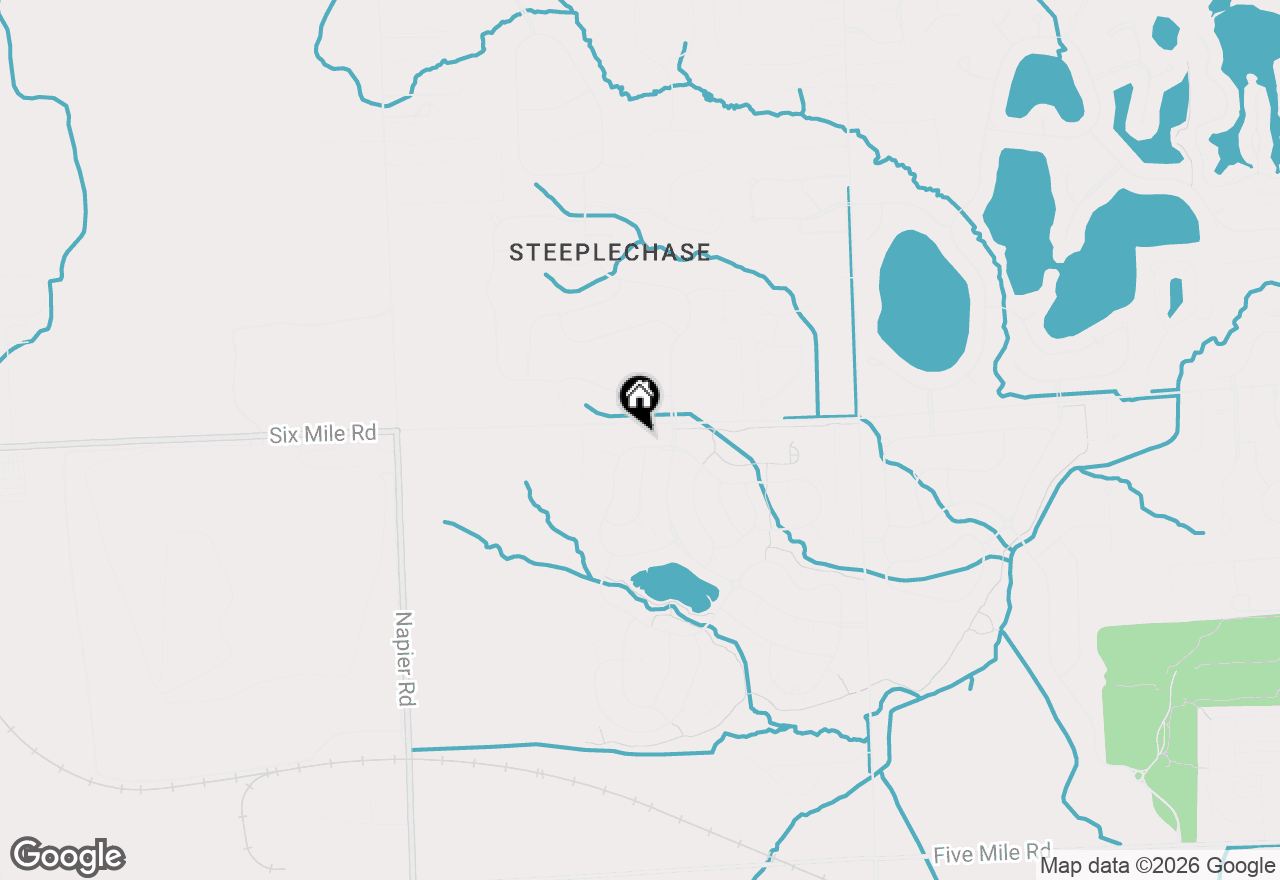 Map of 49896 Parkside Drive, Northville, MI 48168