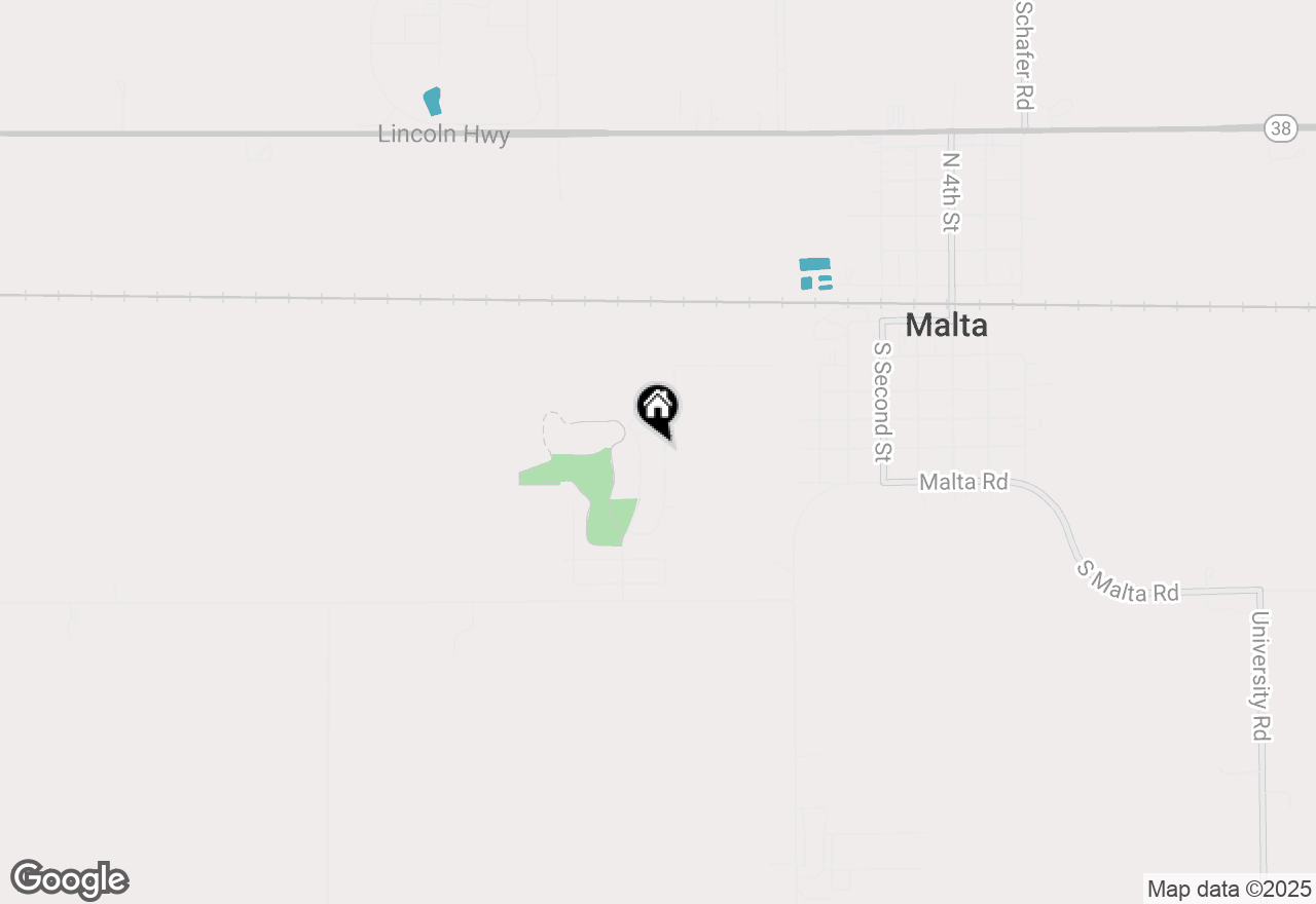 Map of 729 Prairie Pond Circle, Malta, IL 60150