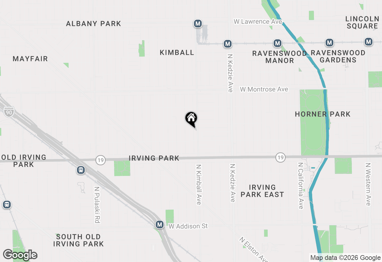 Map of 4135 N Bernard Street, Chicago, IL 60618