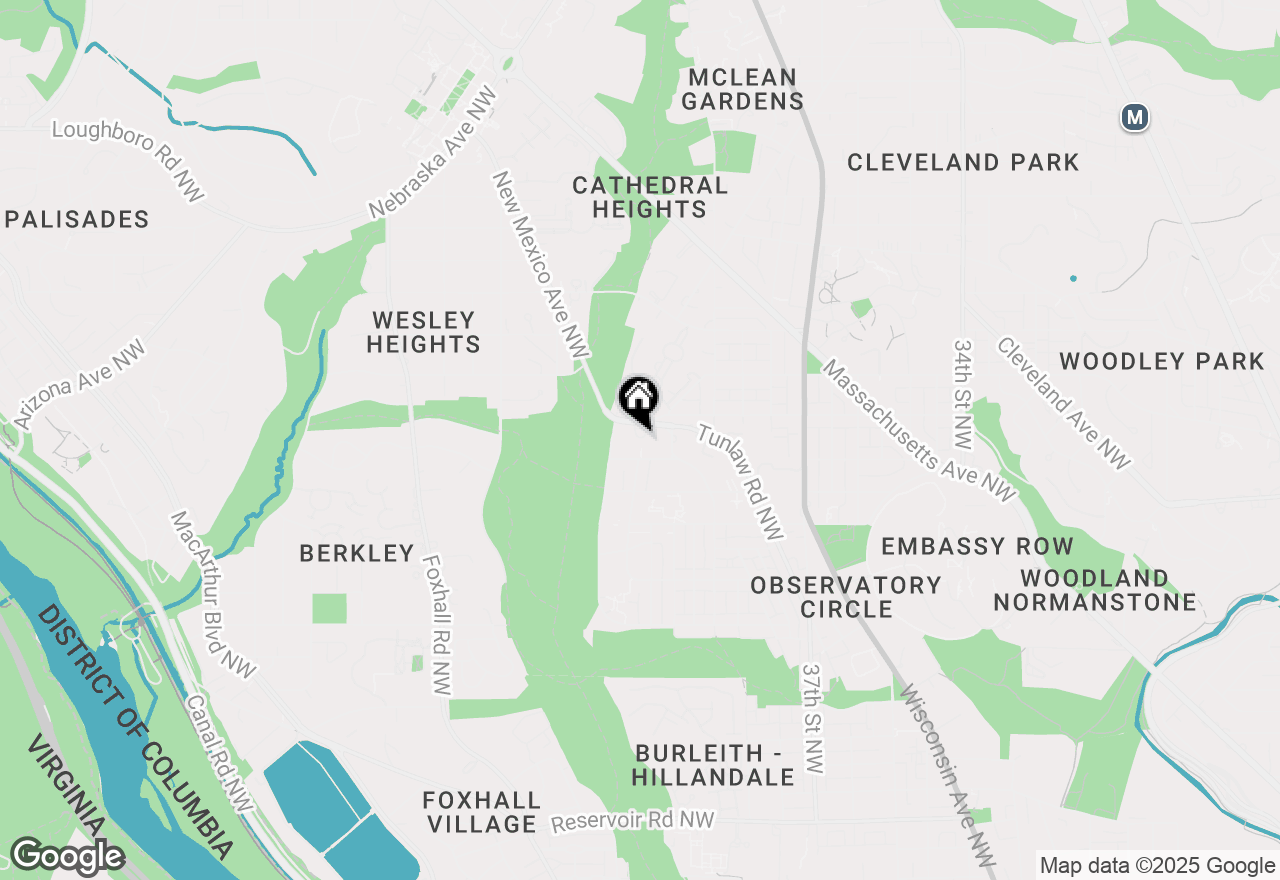 Map of 4000 Tunlaw Road Nw #318, Washington, DC 20007