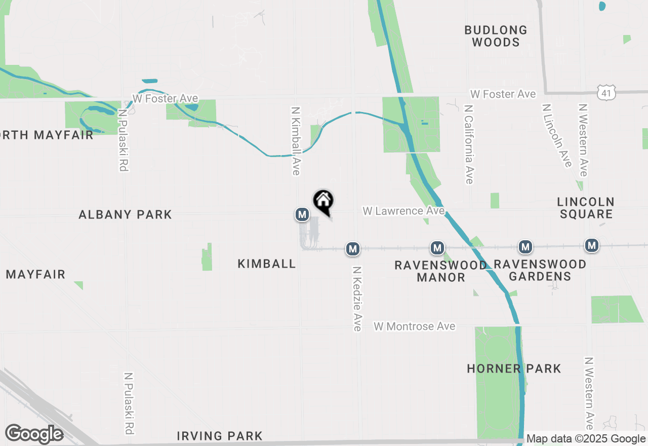 Map of 4736 N Spaulding Avenue, Chicago, IL 60625