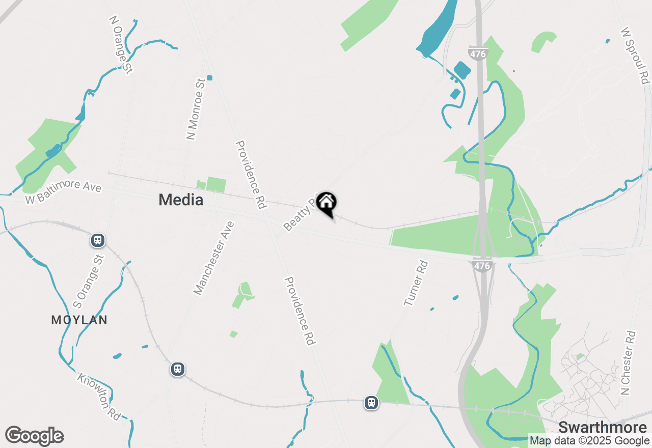 Map of 105 Chesley Drive, Media, PA 19063