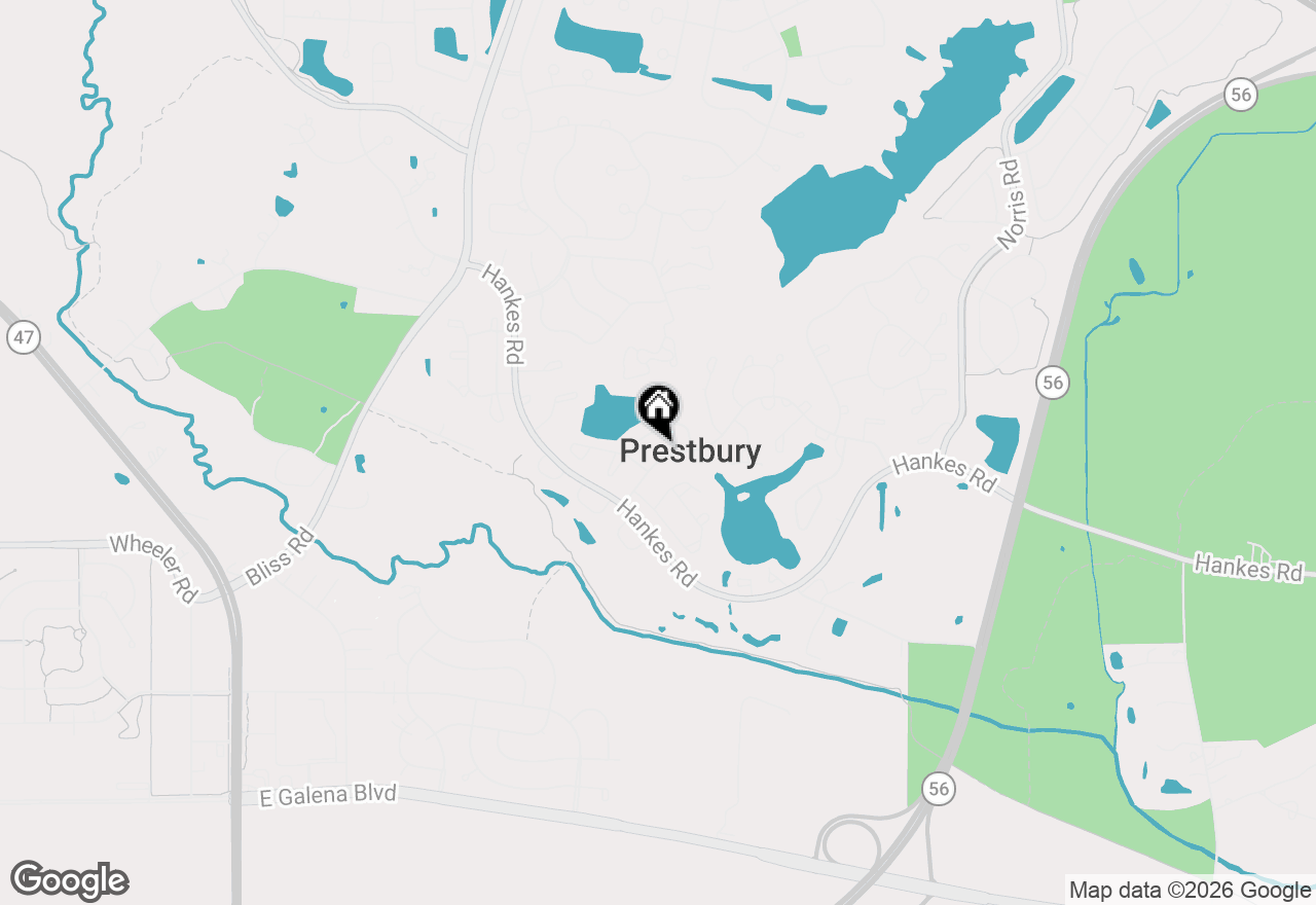 Map of 56 Winthrop New Road, Sugar Grove, IL 60554