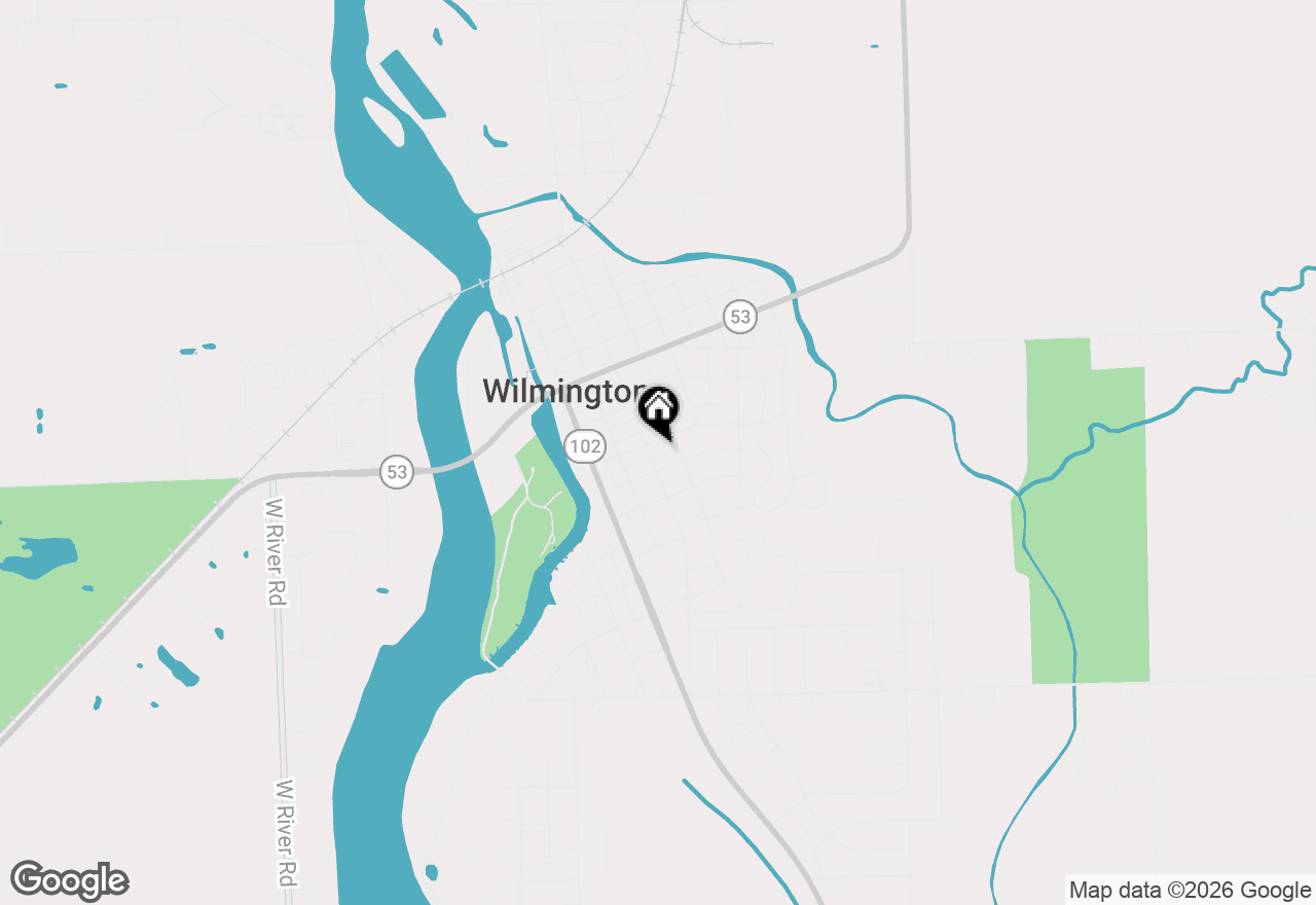 Map of 411 S Kankakee Street, Wilmington, IL 60481