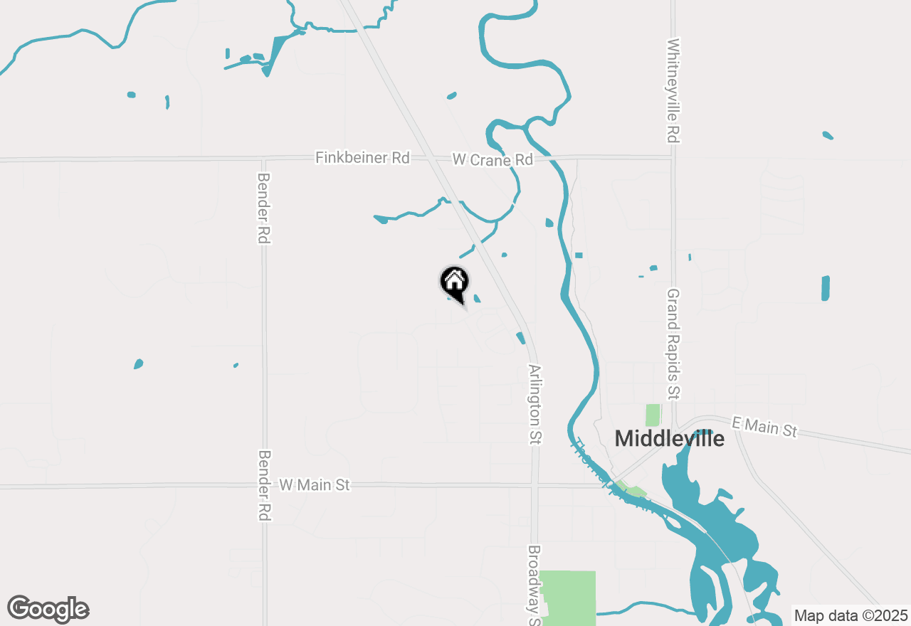Map of 648 Oriole Court, Middleville, MI 49333