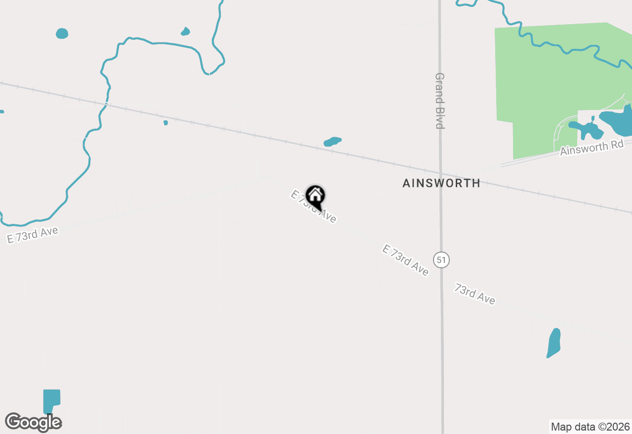 Map of 5565 E 73rd Avenue, Merrillville, IN 46410