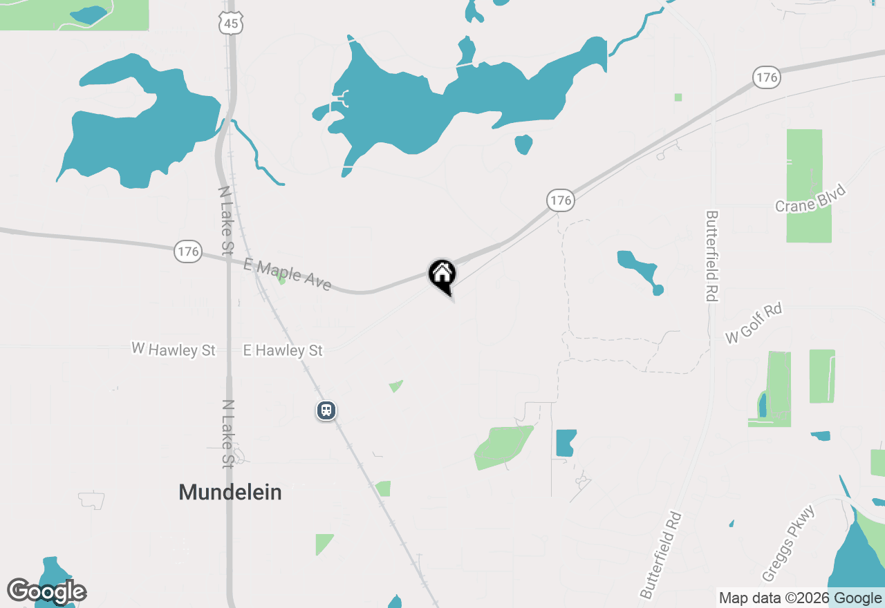 Map of 832 Mckinley Avenue, Mundelein, IL 60060