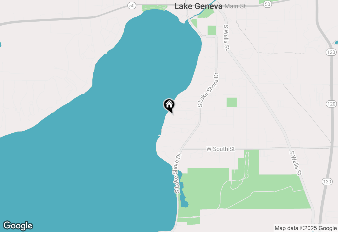 Map of 1070 S Lake Shore Dr #1-C2, Lake Geneva, WI 53147