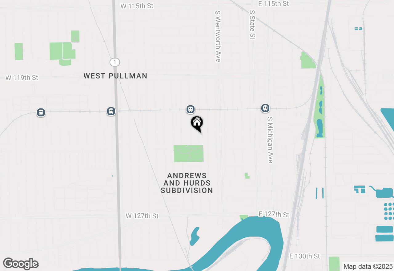 Map of 12229 S Harvard Avenue, Chicago, IL 60628