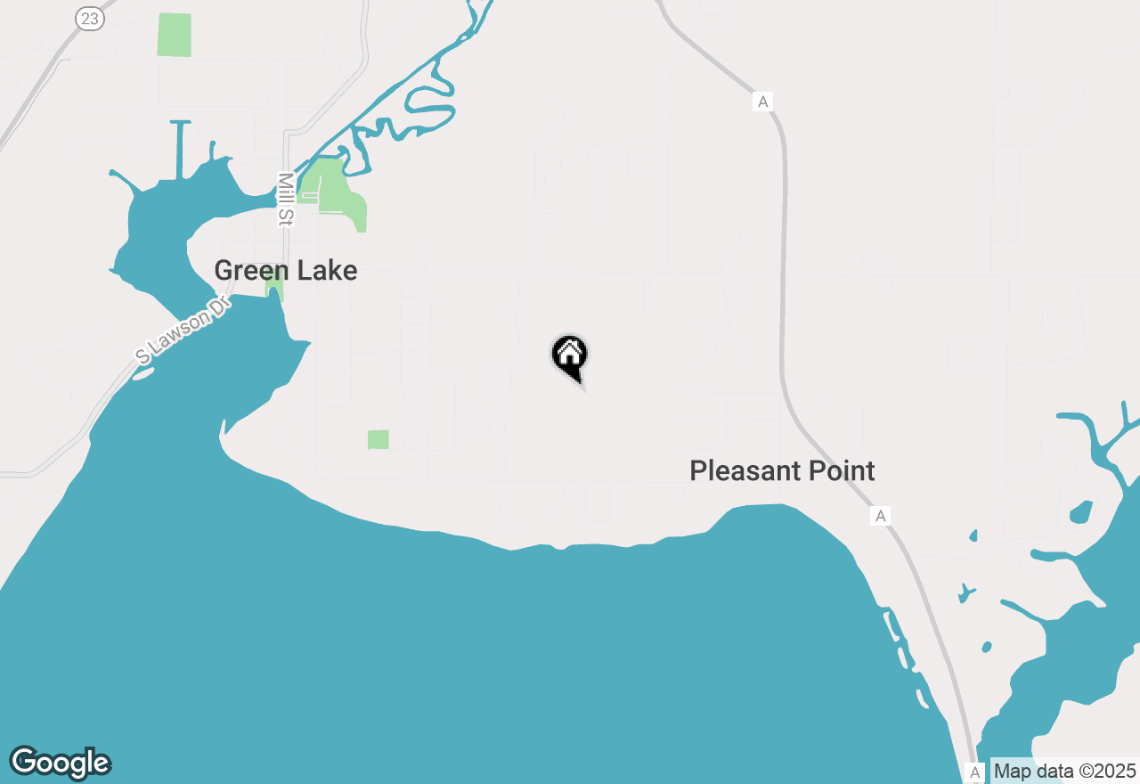 Map of 680 Illinois Ave, Green Lake, WI 54941