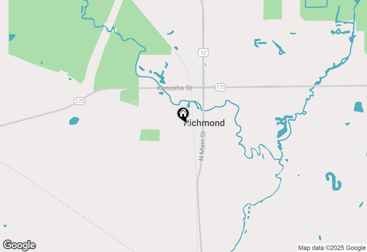 Map of 10305 West Street, Richmond, IL 60071