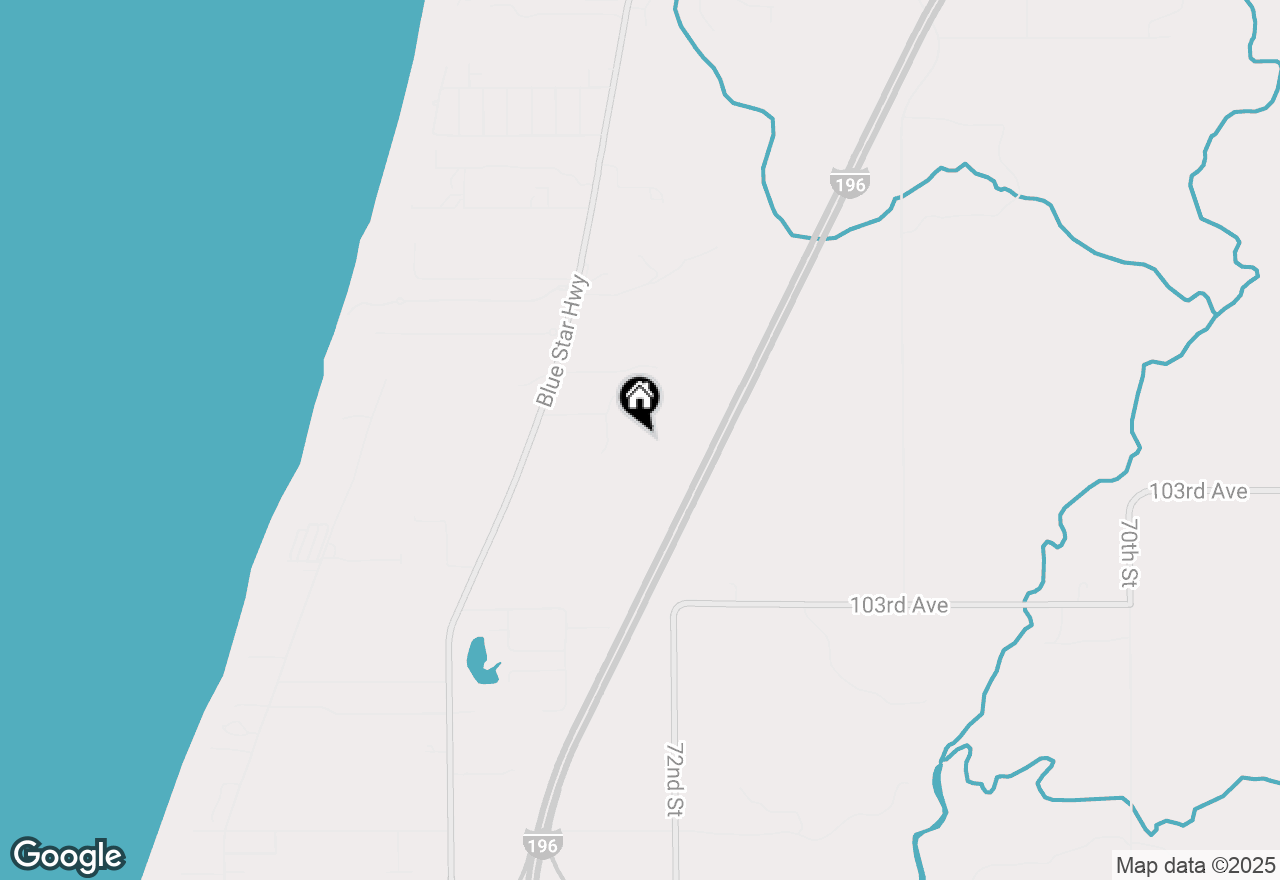 Map of V/L Blue Star Highway, South Haven, MI 49090