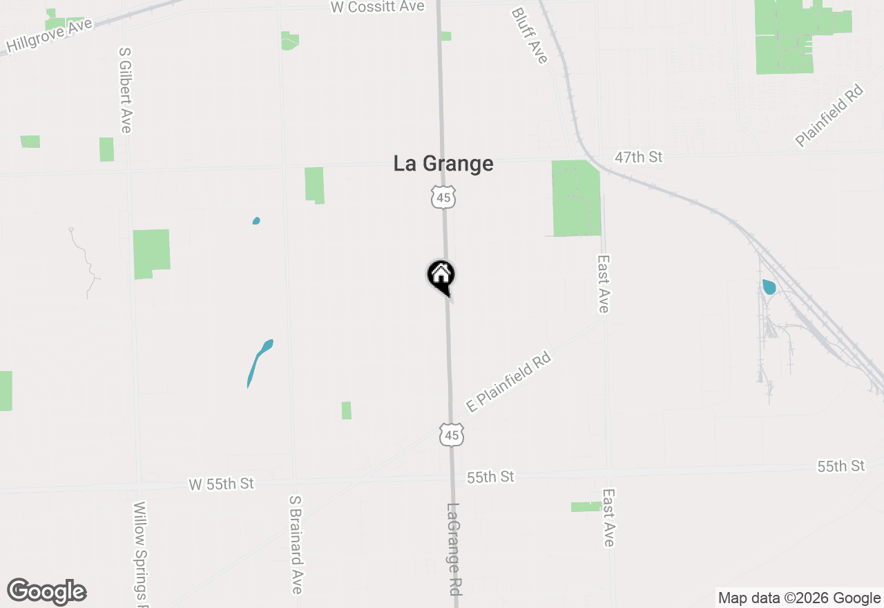 Map of 830 S La Grange Road, La Grange, IL 60525