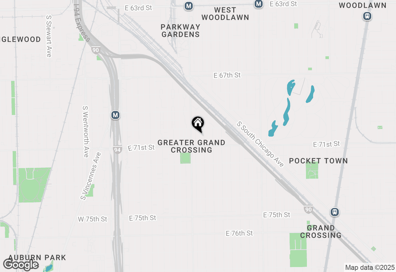 Map of 7026 S Vernon Avenue, Chicago, IL 60637