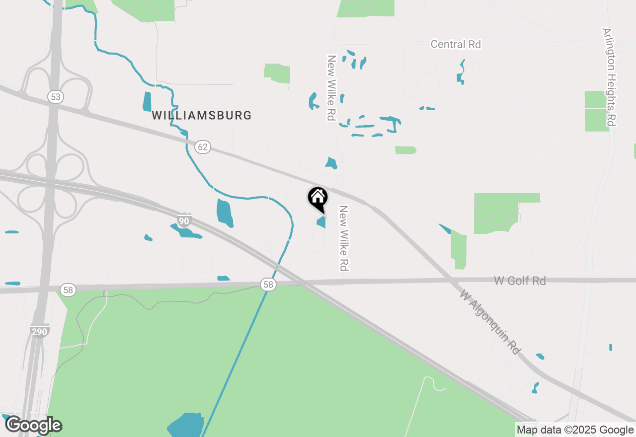 Map of 5400 Astor Lane #312, Rolling Meadows, IL 60008