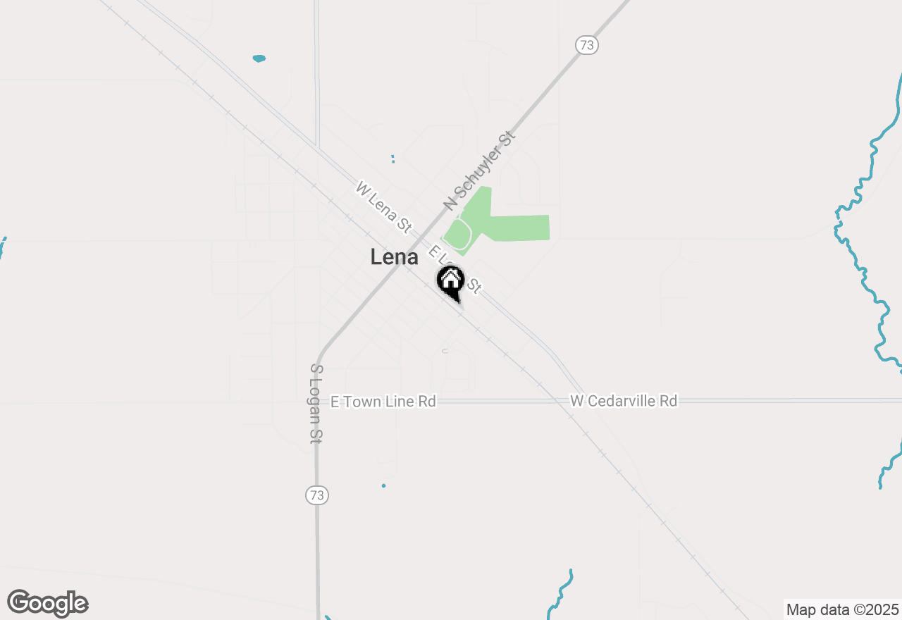 Map of 306 E Main Street, Lena, IL 61048