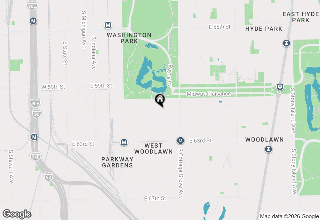 Map of 6049 S Champlain Avenue, Chicago, IL 60637