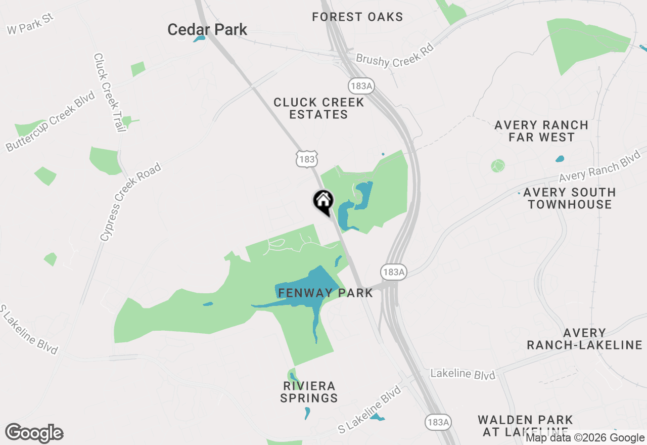Map of 1701 S Bell Blvd #302, Cedar Park, TX 78613