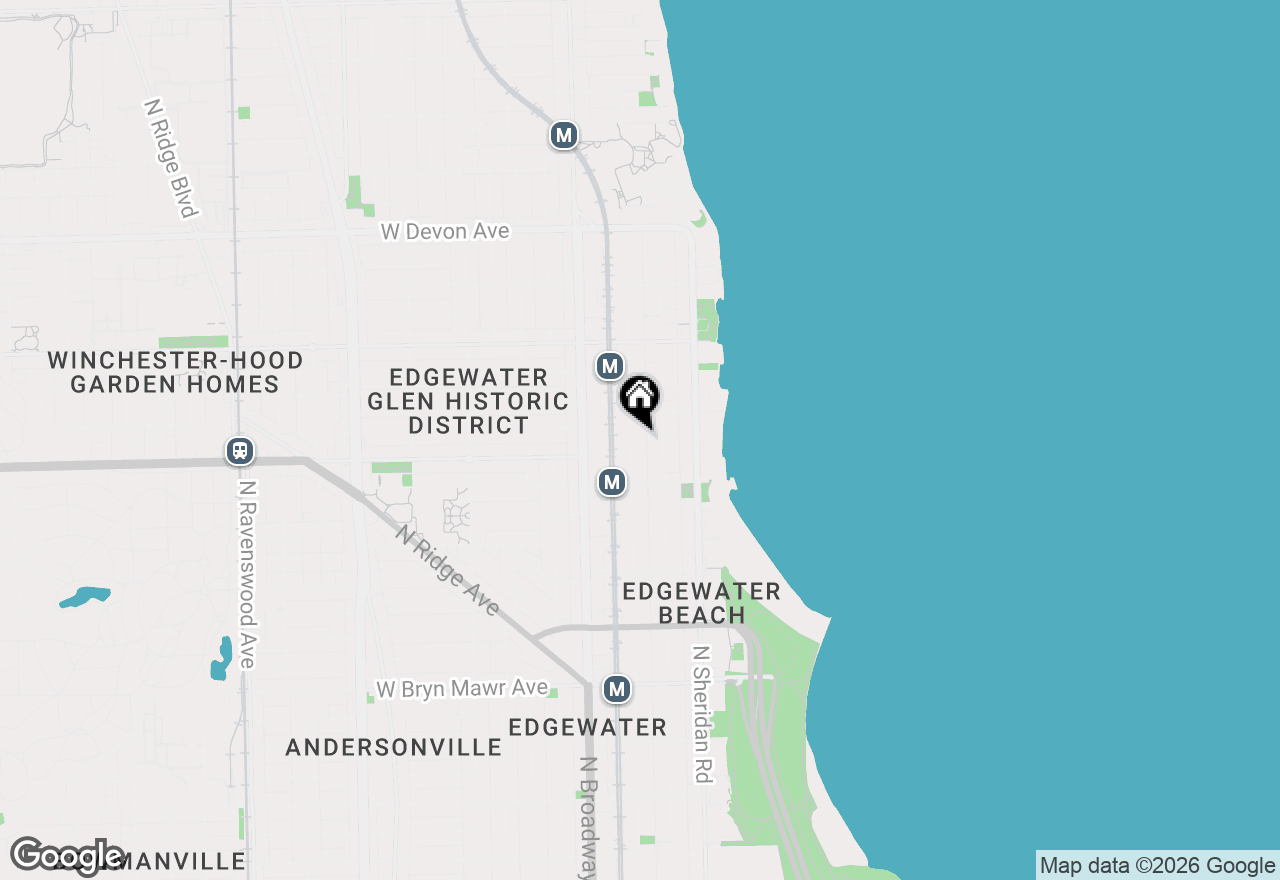 Map of 6019 N Winthrop Avenue #211, Chicago, IL 60660