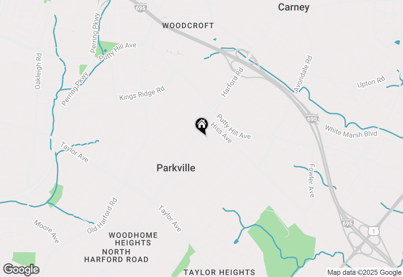 Map of 3005 Acton Road, Baltimore, MD 21234