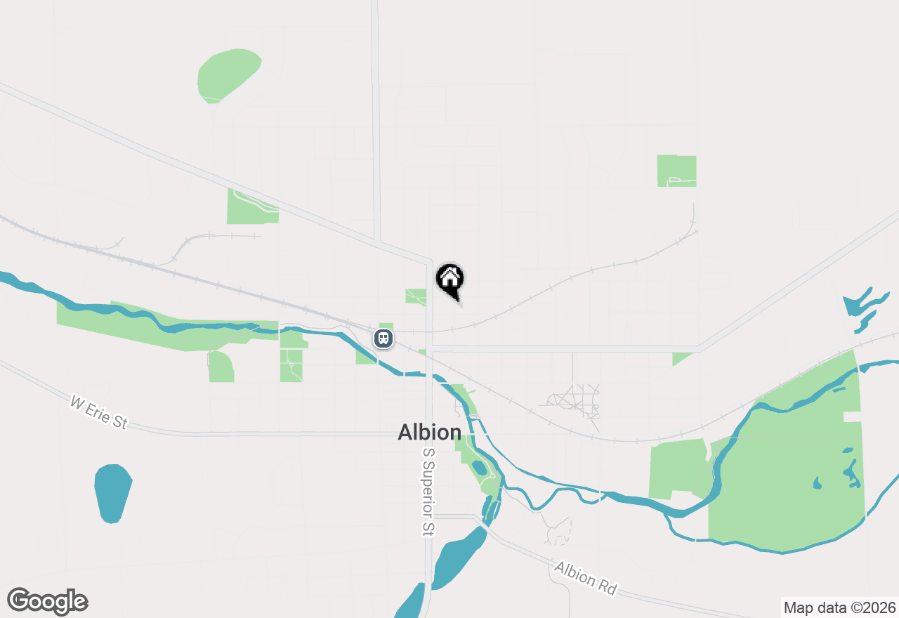 Map of 505 N Ionia Street, Albion, MI 49224