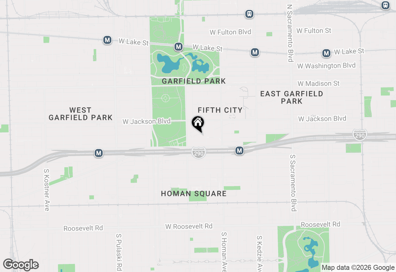 Map of 3530 W Van Buren Street, Chicago, IL 60624