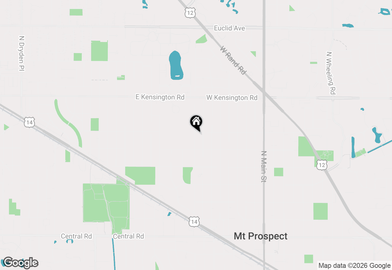 Map of 519 N Forest Avenue, Mount Prospect, IL 60056