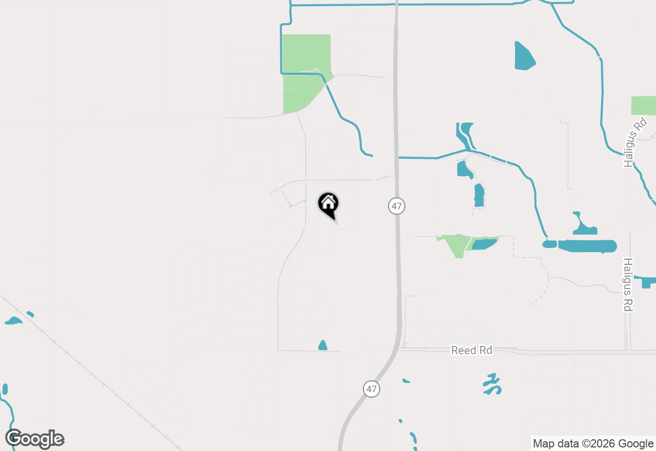 Map of 9543 Baumgartner Street, Huntley, IL 60142