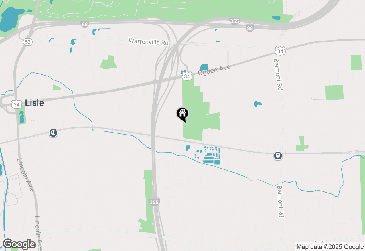 Map of 430 Walnut Avenue #2308, Lisle, IL 60532