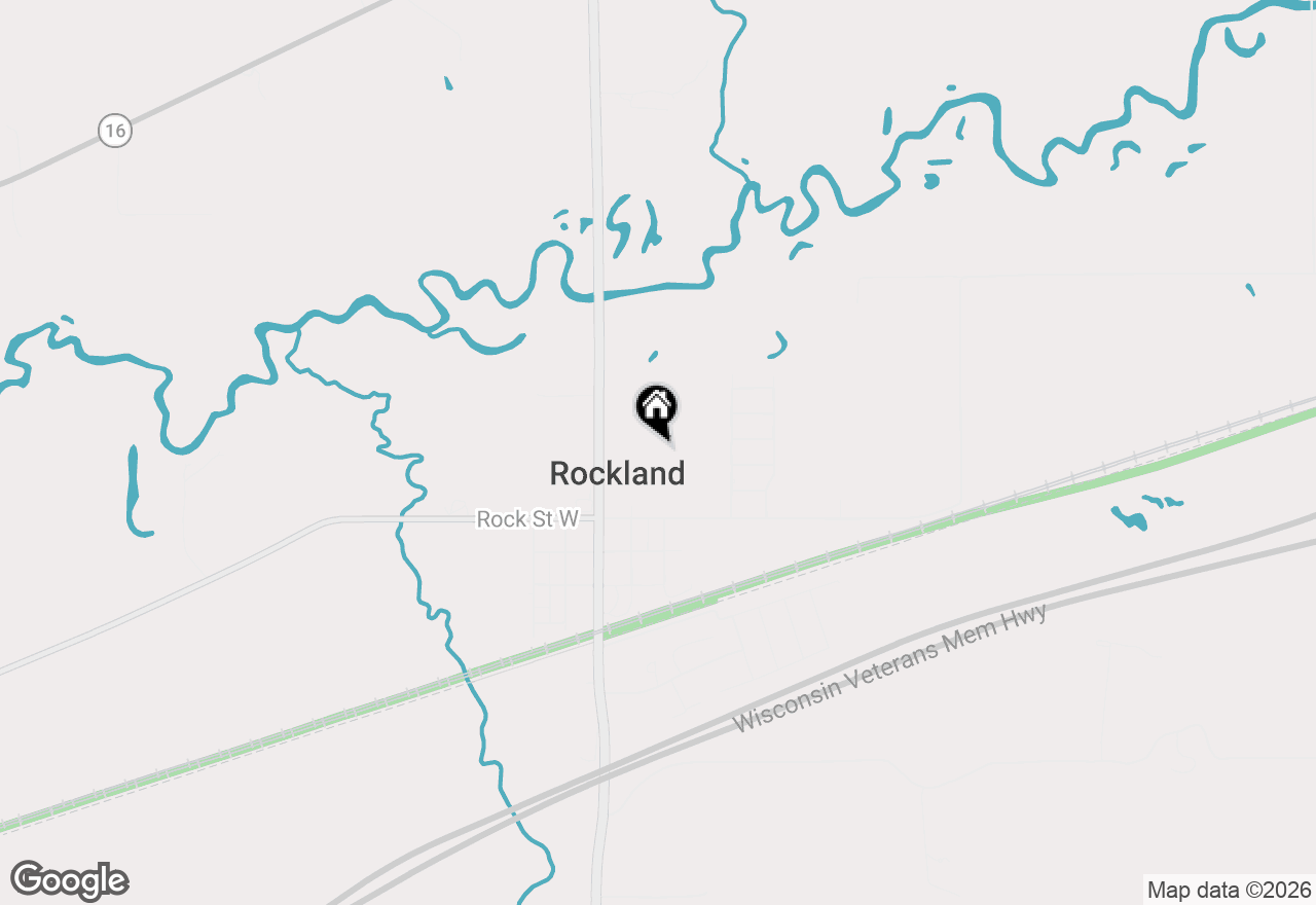 Map of 302 London Ln, Rockland, WI 54653