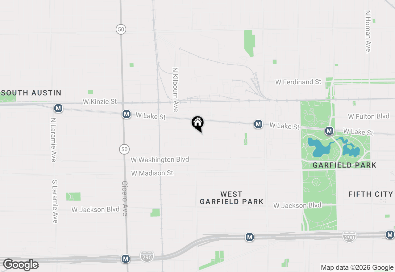 Map of 4351 W Maypole Avenue, Chicago, IL 60624