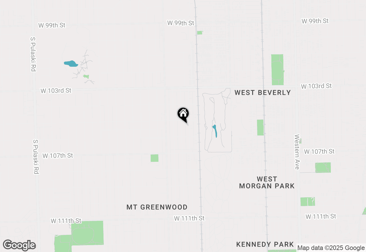 Map of 10519 S Albany Avenue, Chicago, IL 60655