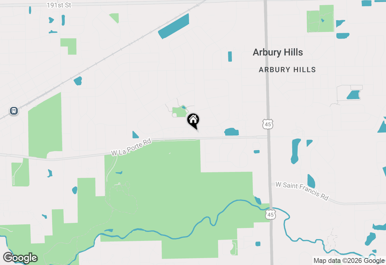 Map of 10021 Cambridge Court, Mokena, IL 60448