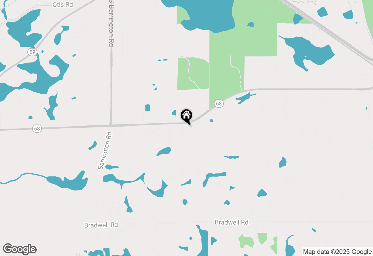 Map of 1410 W Newcastle Court, Inverness, IL 60010