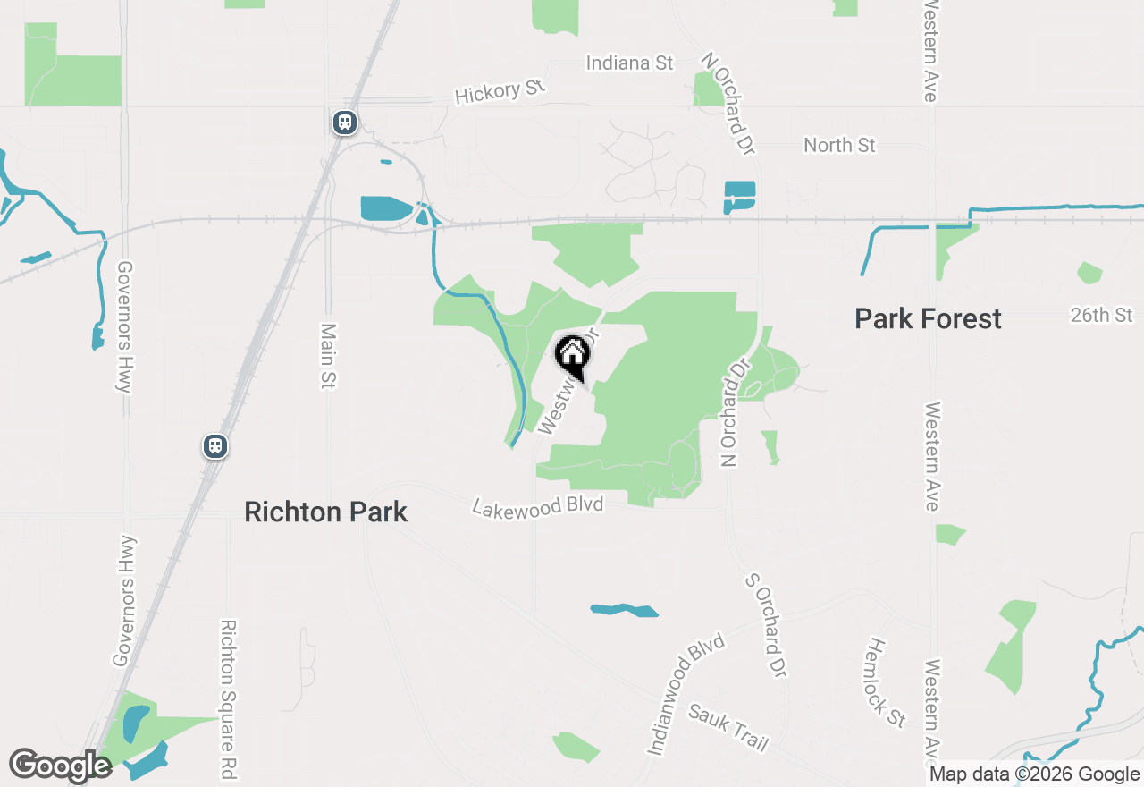 Map of 191 Westwood Drive, Park Forest, IL 60466