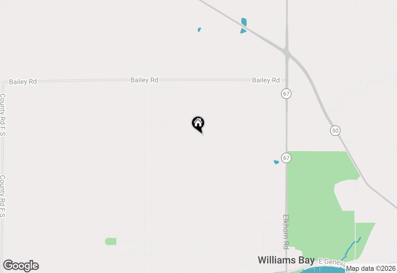 Map of 411 Kensington Ct #LT130 ADAMS, Williams Bay, WI 53191