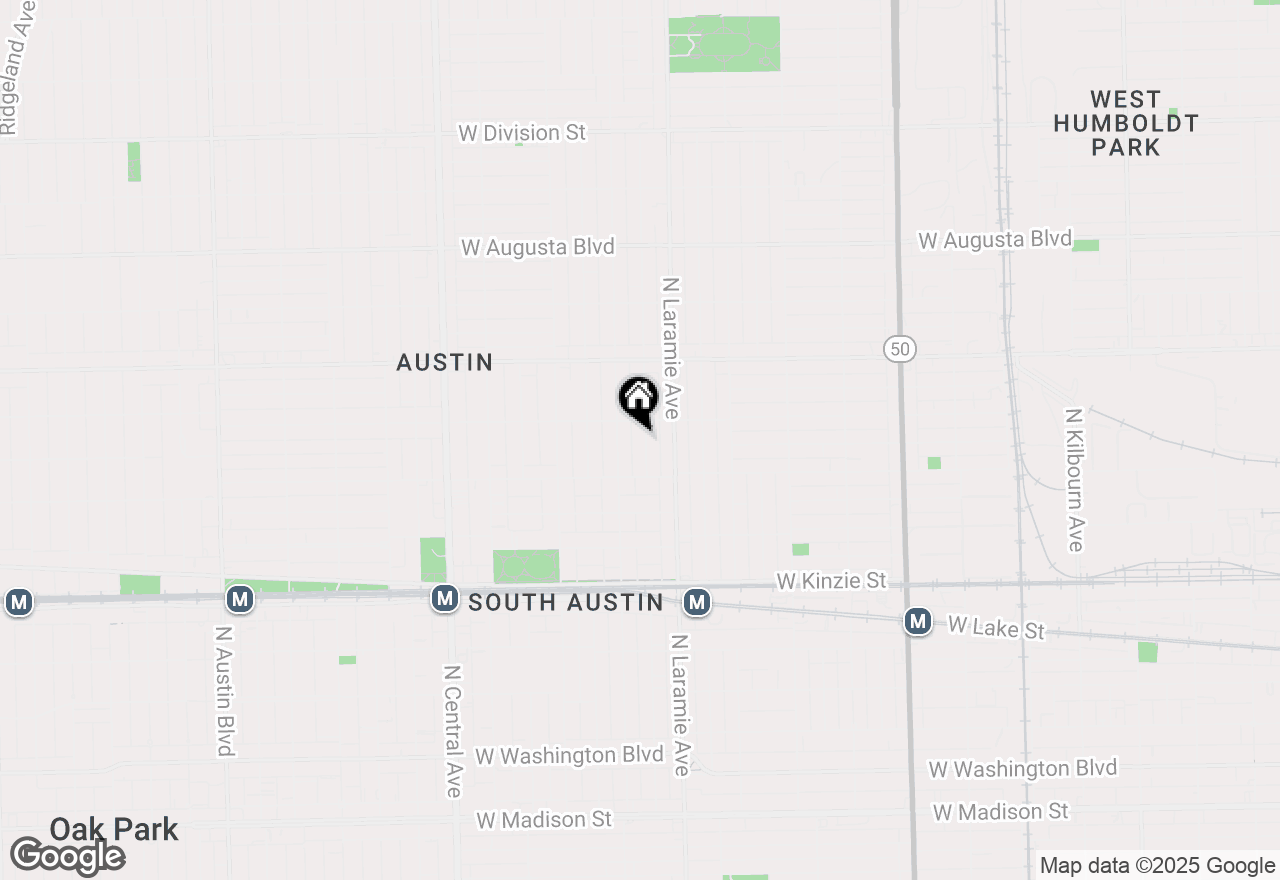 Map of 638 N Latrobe Avenue, Chicago, IL 60644