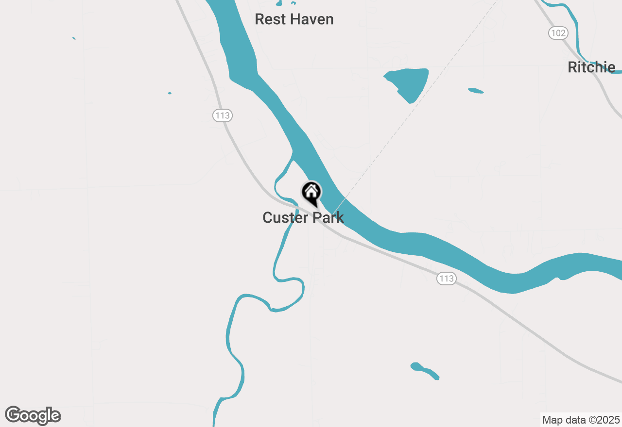 Map of 21730 W Highway 113, Custer Park, IL 60481