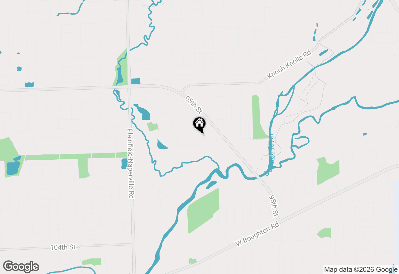 Map of 2715 Forest Creek Lane, Naperville, IL 60565