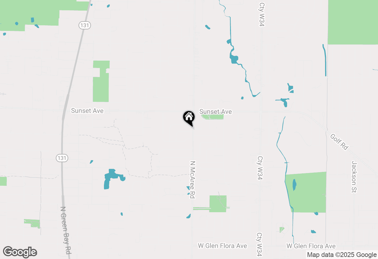 Map of 2608 Menominee Road, Waukegan, IL 60087