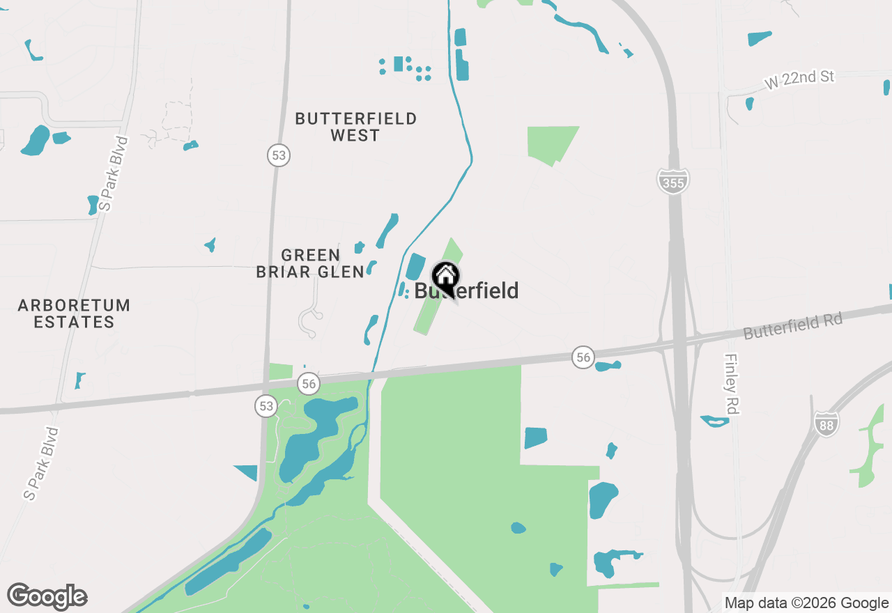 Map of 2S550 Gray Avenue, Lombard, IL 60148
