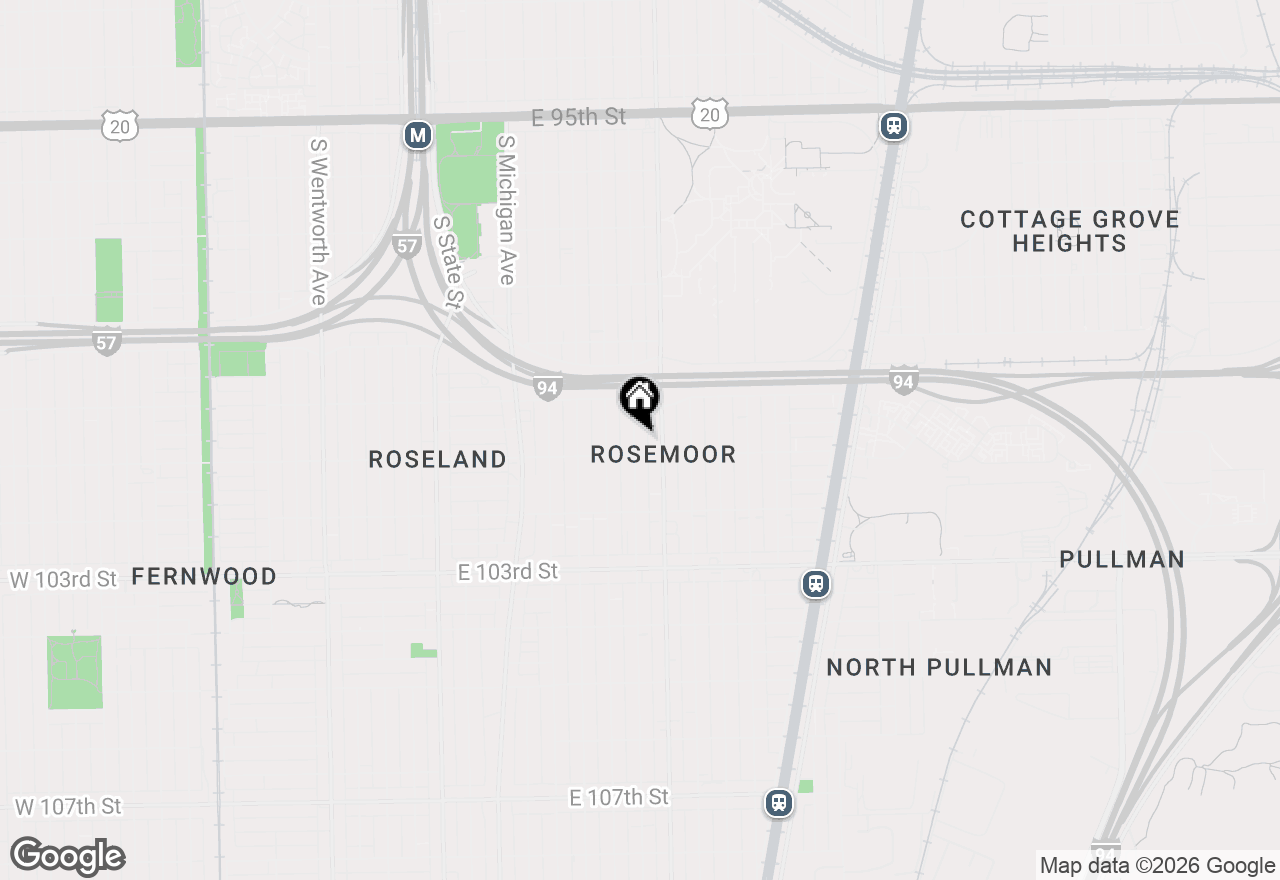 Map of 10047 S Calumet Avenue, Chicago, IL 60628